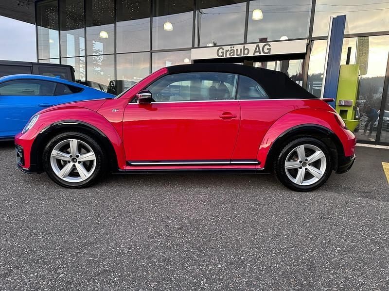 Gebraucht VW Beetle Cabriolet R-line 150 PS (110 kW) 2017 Rot Cabrio