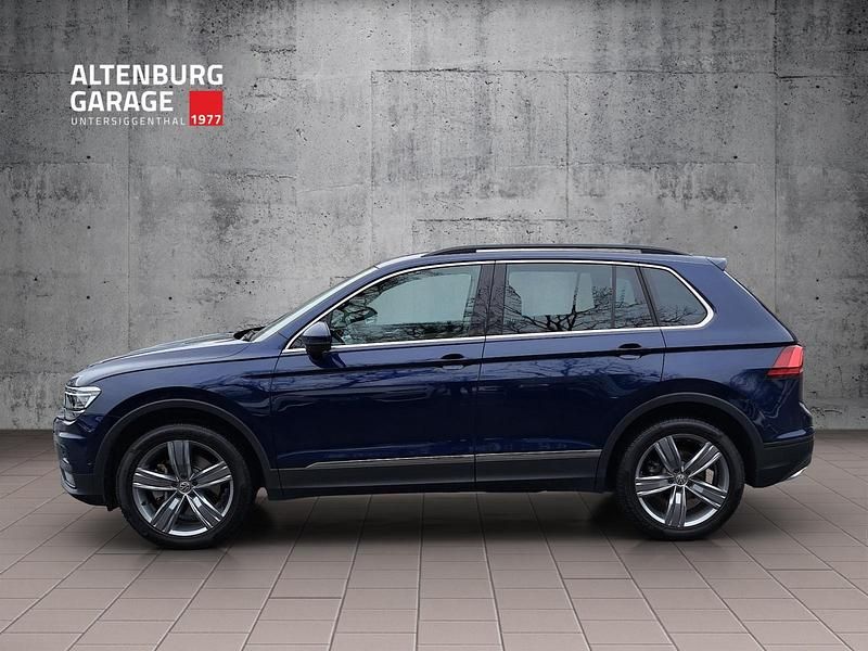 Gebraucht VW Tiguan Comfortline 222 PS (163 kW) 2018 Blau SUV