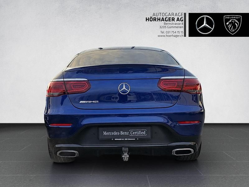 Gebraucht Mercedes GLC300 AMG line 245 PS (180 kW) 2022 Blau Coupé