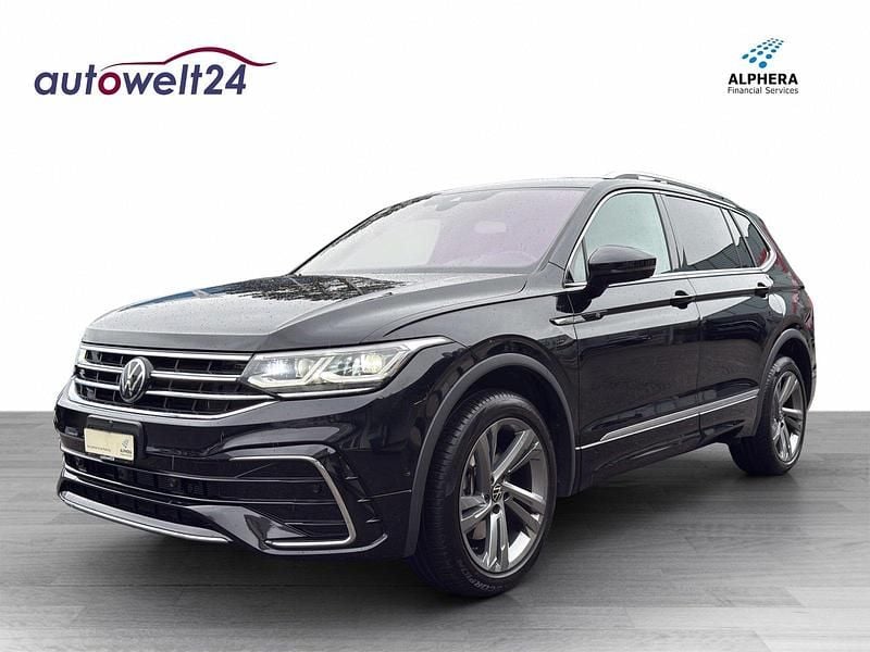 Gebraucht VW Tiguan Allspace R-line 200 PS (147 kW) 2023 Schwarz SUV