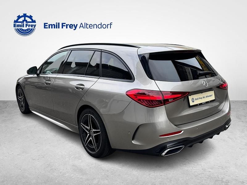 Gebraucht Mercedes C220 AMG line 223 PS (164 kW) 2022 Silber Kombi