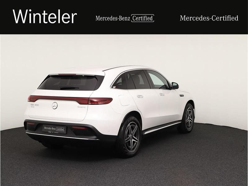 Gebraucht Mercedes EQC400 AMG line 300 kW (408 PS) 2020 Weiss SUV