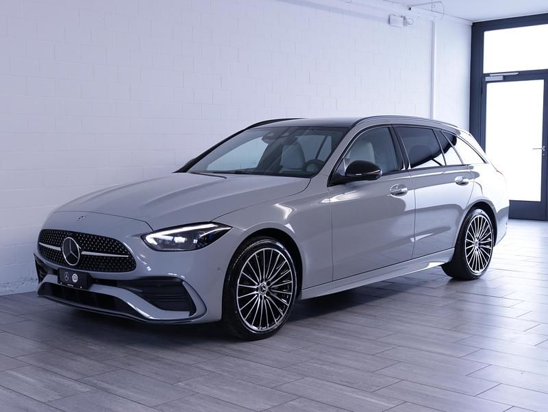 Neu Mercedes C220 AMG line 220 PS (161 kW) 2025 Grau Kombi