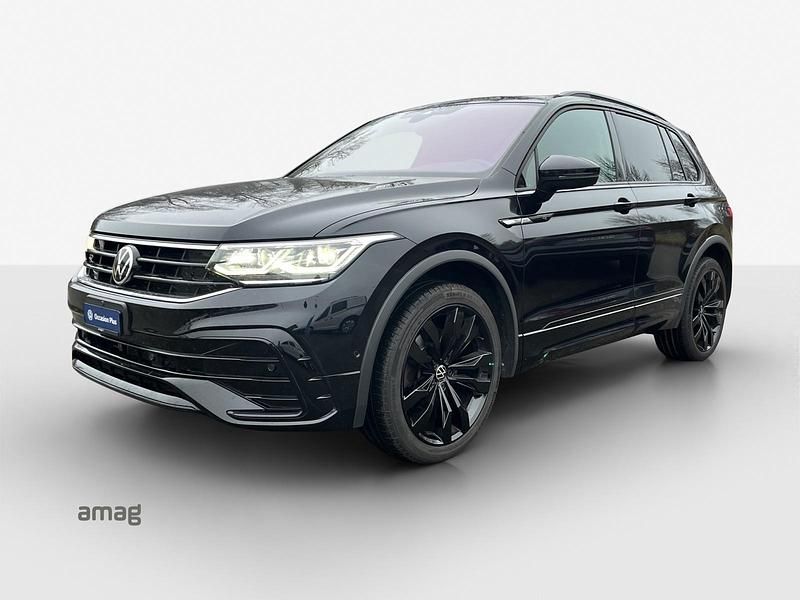 Deepblack perleffekt Gebraucht 2021 VW Tiguan R-line SUV | CHF 31’890 (Teuer) - Bild 1/4