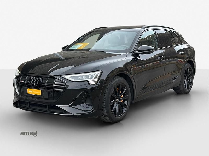 Gebraucht Audi e-tron Black Edition 300 kW (408 PS) 2023 Mythosschwarz metallic SUV