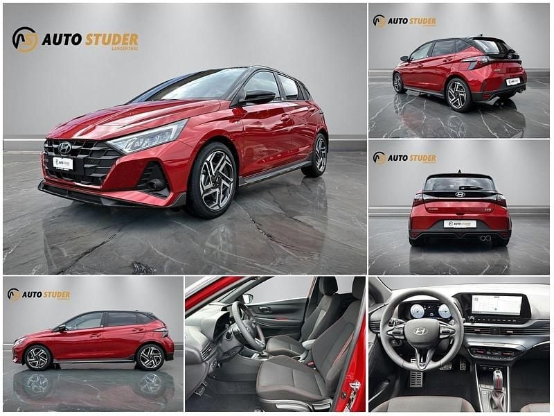 Rot Neu 2025 Hyundai i20 N Line Limousine | CHF 28’230 (Fairer Preis) - Bild 1/4