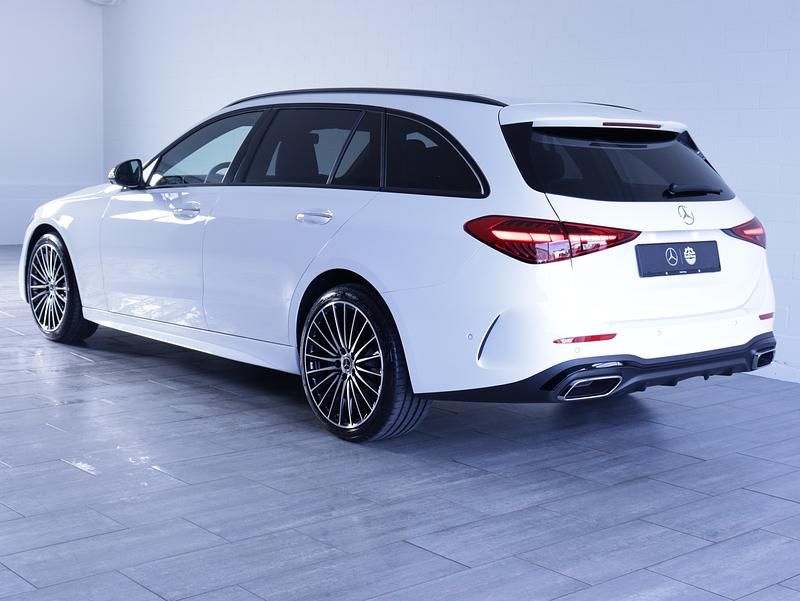 Gebraucht Mercedes C220 AMG line 197 PS (144 kW) 2025 Weiss Kombi