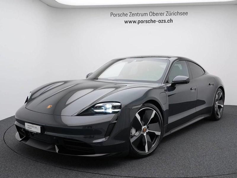 Grau Gebraucht 2021 Porsche Taycan Turbo Limousine | CHF 69’900 - Bild 1/4