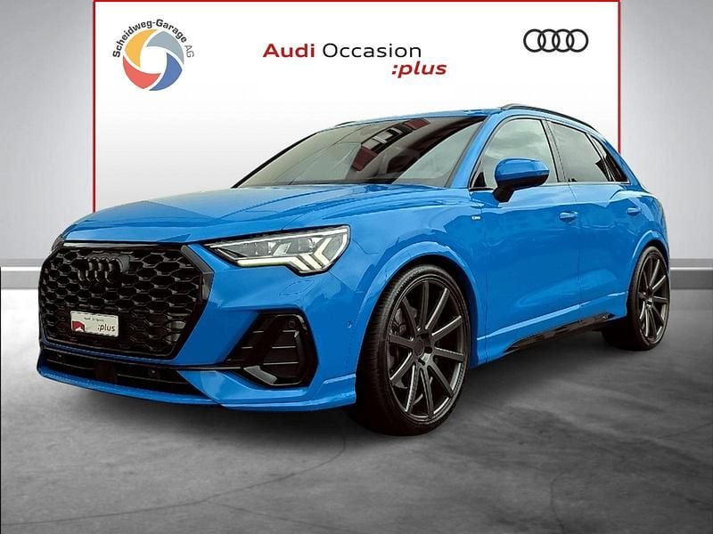 Blau Gebraucht 2021 Audi Q3 Attraction SUV | CHF 38’900 - Bild 1/4