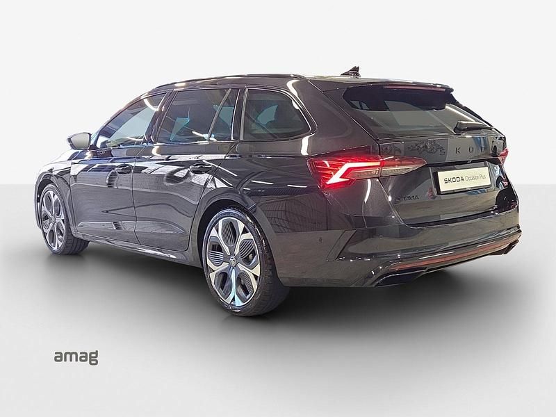 Gebraucht Skoda Octavia RS 265 PS (194 kW) 2025 Magic schwarz, perleffekt Kombi