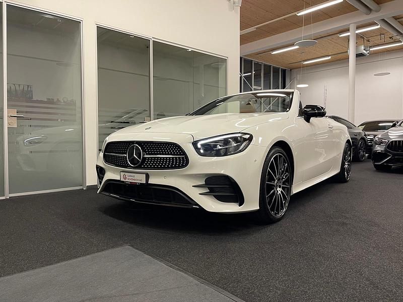 Weiss Gebraucht 2024 Mercedes E450 AMG line Cabrio | CHF 69’900 (Guter Preis) - Bild 1/4