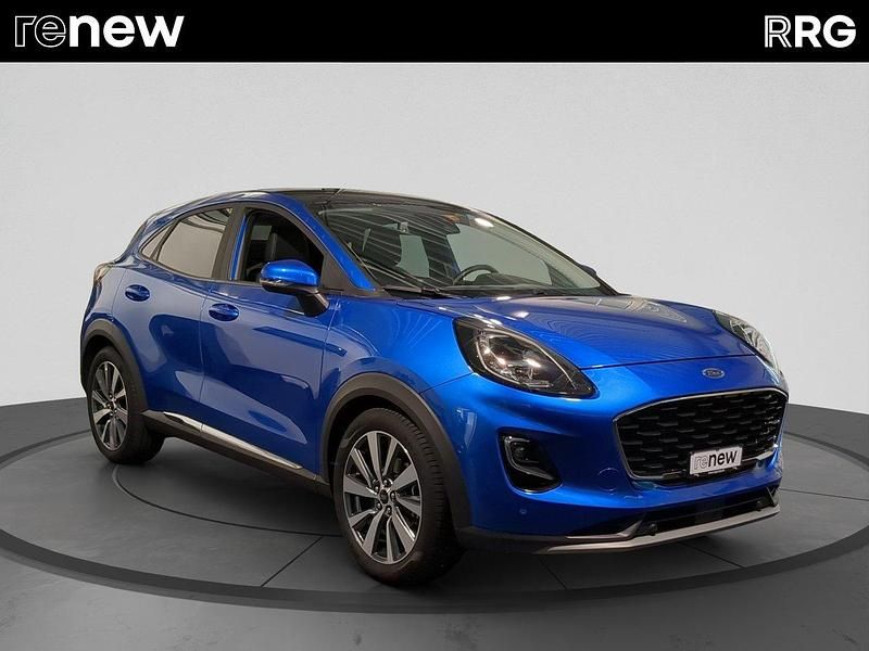 Blau Gebraucht 2021 Ford Puma Titanium X SUV | CHF 15’900 (Guter Preis) - Bild 1/4