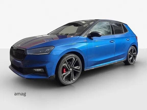 Race blau, metallic mit schwarzem dach Neu 2026 Skoda Fabia Limousine | CHF 36’720 (Fairer Preis) - Bild 1/4