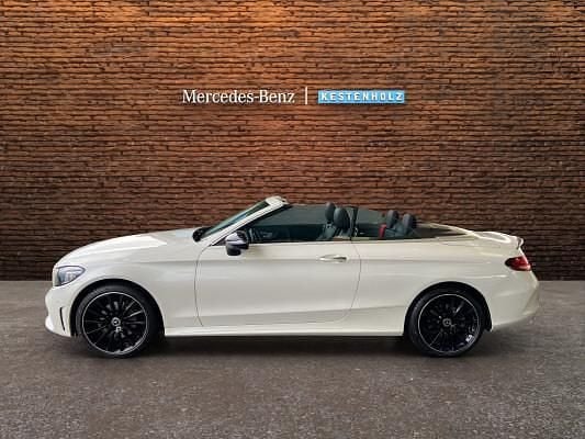 Gebraucht Mercedes C200 AMG line 184 PS (135 kW) 2022 Weiss Cabrio