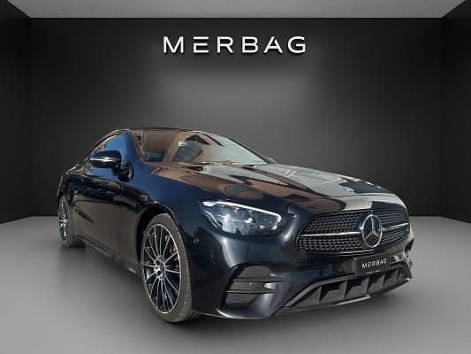 Schwarz Gebraucht 2023 Mercedes E450 AMG line Coupé | CHF 44’800 (Superpreis) - Bild 1/4