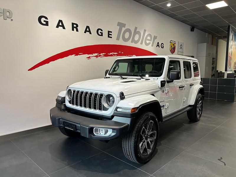 Neu Jeep Wrangler Sahara 381 PS (280 kW) 2025 Weiss SUV