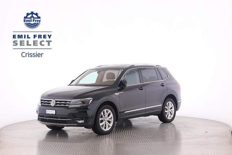 Schwarz Gebraucht 2018 VW Tiguan Allspace Highline SUV | CHF 26’900 (Fairer Preis) - Bild 1/4