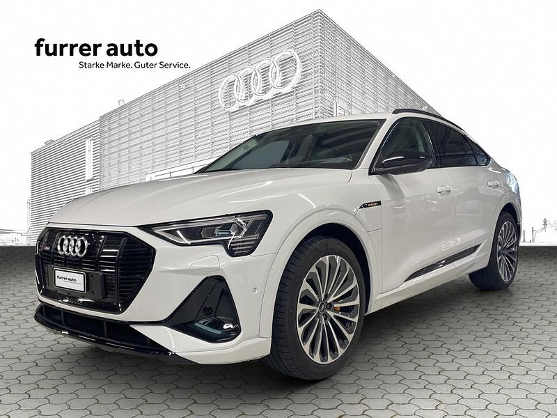 Weiss Gebraucht 2021 Audi e-tron S-Line SUV | CHF 39’900 (Fairer Preis) - Bild 1/4