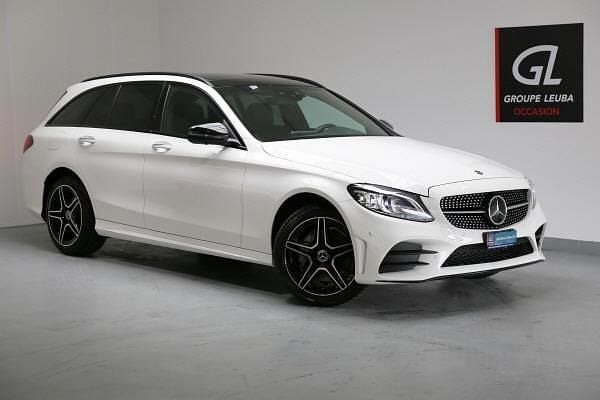 Weiss Gebraucht 2018 Mercedes C200 AMG Kombi | CHF 24’900 (Fairer Preis) - Bild 1/4