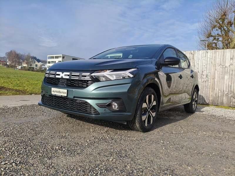 Neu Dacia Sandero Journey 91 PS (66 kW) 2026 Grün Limousine