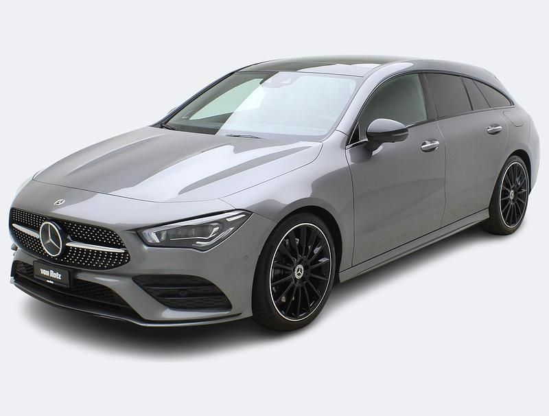 Grau Gebraucht 2020 Mercedes CLA250 Shooting Brake AMG line Kombi | CHF 29’890 (Fairer Preis) - Bild 1/4