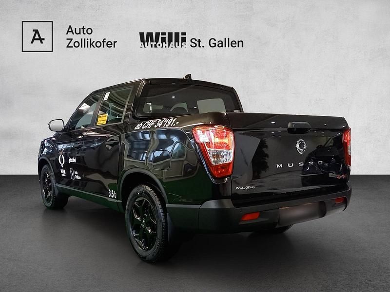 Gebraucht Ssangyong (KGM) Musso 203 PS (149 kW) 2024 Schwarz SUV