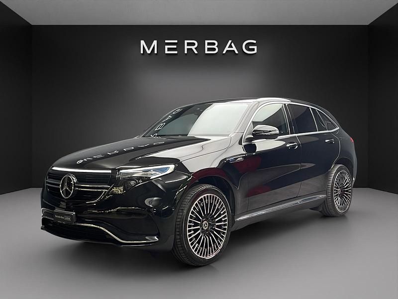 Gebraucht Mercedes EQC400 AMG line 300 kW (408 PS) 2021 Schwarz SUV