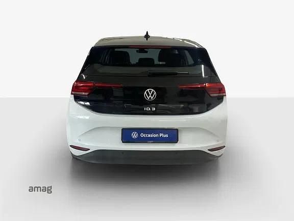 Gebraucht VW ID.3 Pro Performance 150 kW (204 PS) 2021 Gletscherweiss met.schwarz Kleinwagen