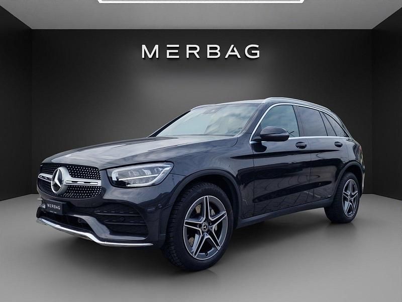 Grau Gebraucht 2022 Mercedes GLC220 AMG line SUV | CHF 36’900 (Fairer Preis) - Bild 1/4
