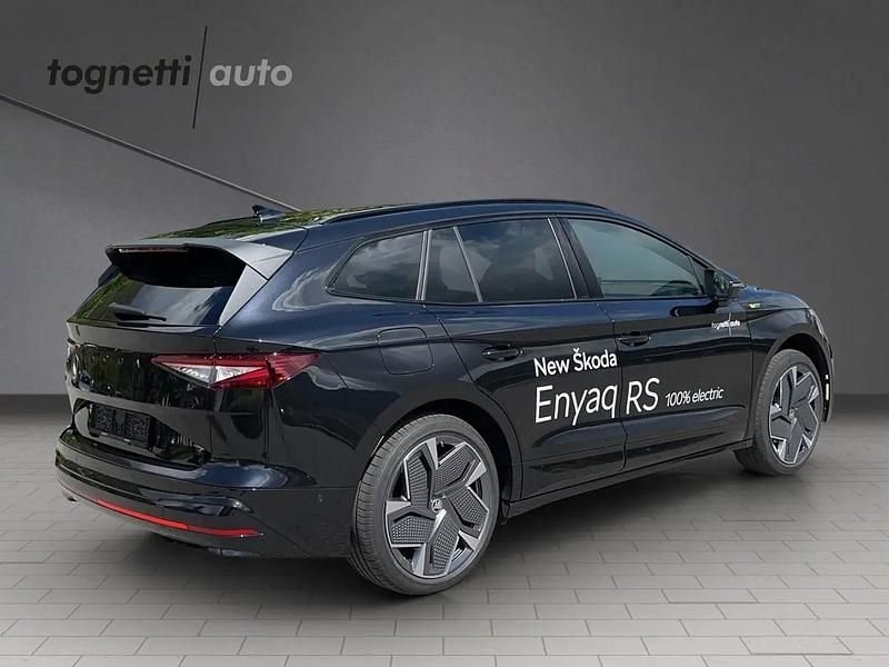 Gebraucht Skoda Enyaq iV RS 219 kW (299 PS) 2025 Schwarz SUV