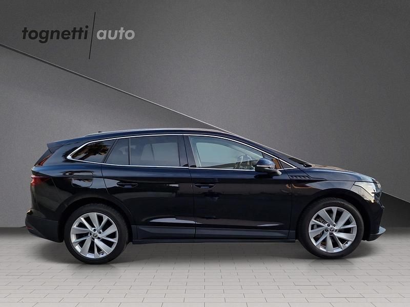 Gebraucht Skoda Enyaq iV 194 kW (265 PS) 2022 Schwarz SUV