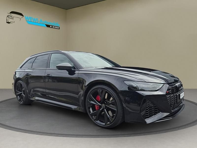 Schwarz Gebraucht 2025 Audi RS6 Performance Kombi | CHF 129’895 (Superpreis) - Bild 1/4