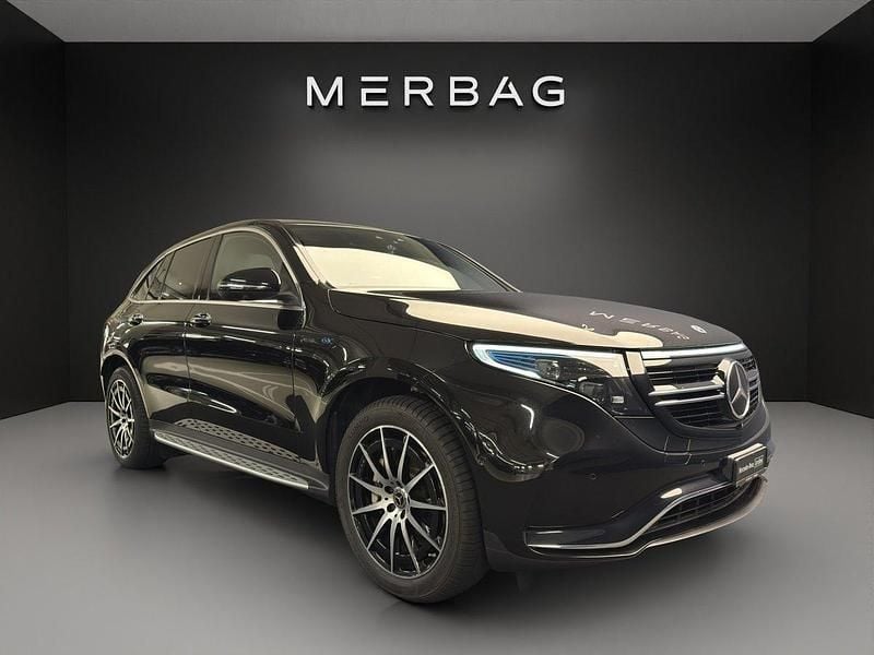 Gebraucht Mercedes EQC400 AMG line 300 kW (408 PS) 2021 Schwarz SUV