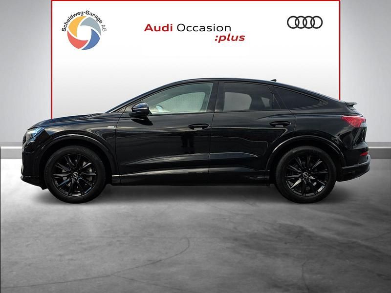 Gebraucht Audi Q4 Sportback e-tron Ambiente 219 kW (299 PS) 2021 Schwarz SUV