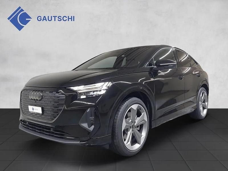 Schwarz Gebraucht 2025 Audi Q4 Sportback e-tron SUV | CHF 45’850 (Fairer Preis) - Bild 1/4