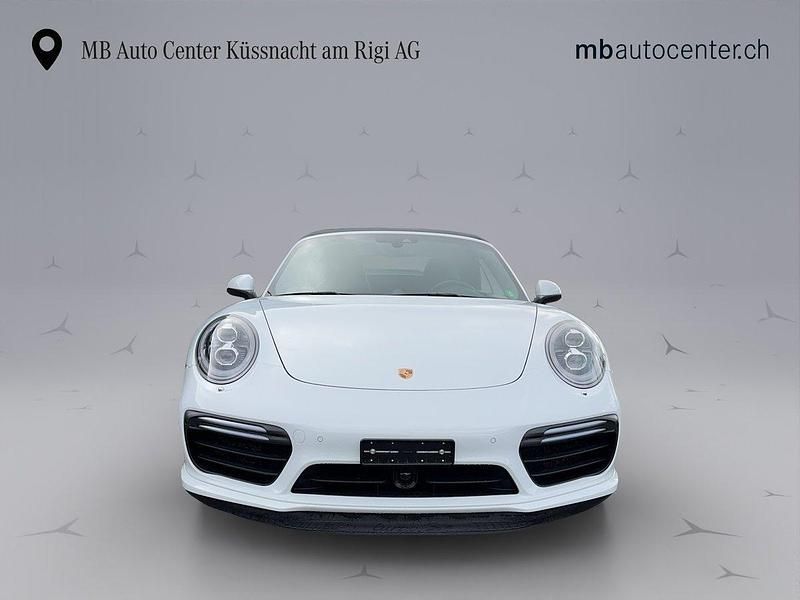 Gebraucht Porsche 911 Turbo S Cabriolet 581 PS (427 kW) 2017 Weiss Cabrio