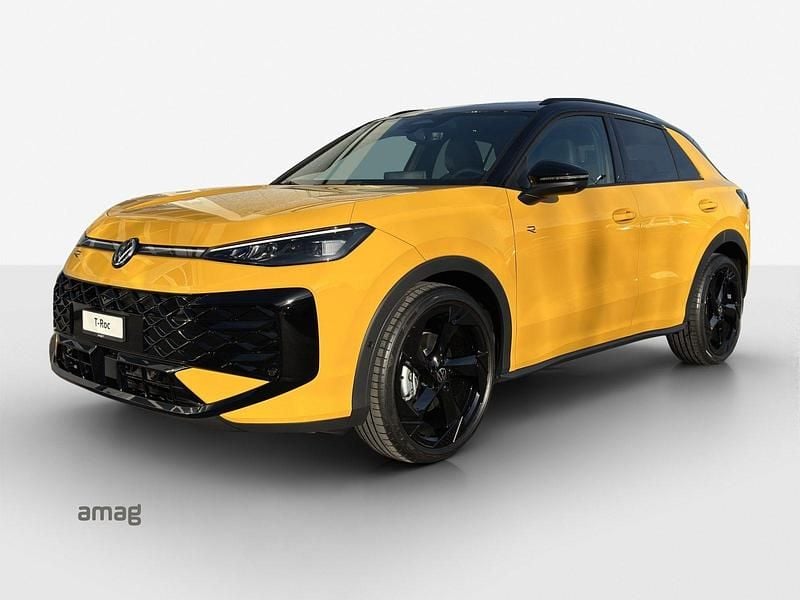 Neu VW T-Roc R-line 150 PS (110 kW) 2026 Canary yellow uni  dachlackierung schwarz uni SUV