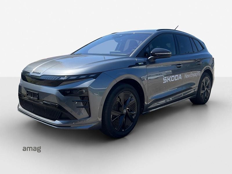 Graphite grau, metallic Neu 2025 Skoda Enyaq iV RS SUV | CHF 58’900 (Fairer Preis) - Bild 1/4