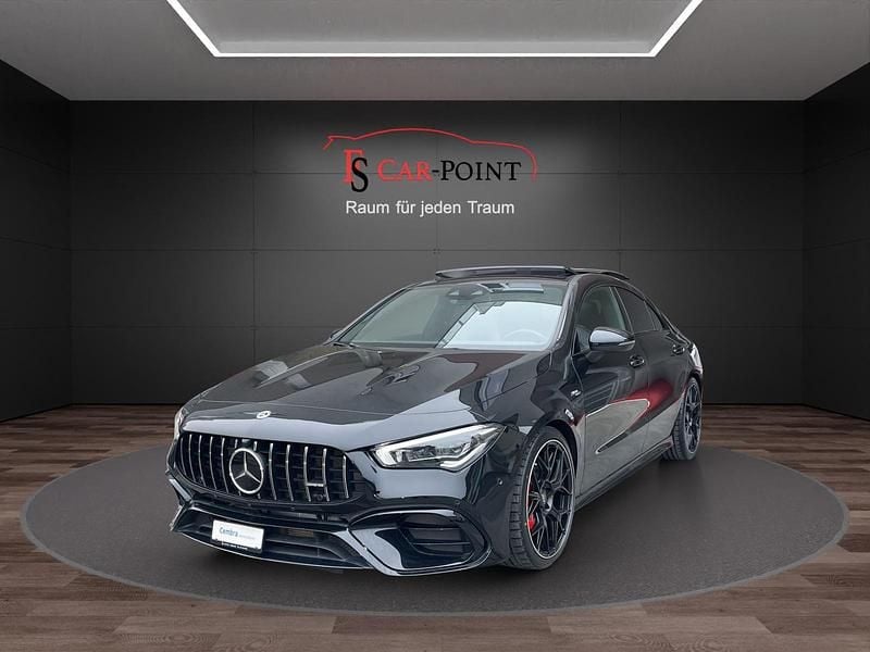 Schwarz Gebraucht 2021 Mercedes CLA45 AMG AMG Limousine | CHF 54’900 (Fairer Preis) - Bild 1/4