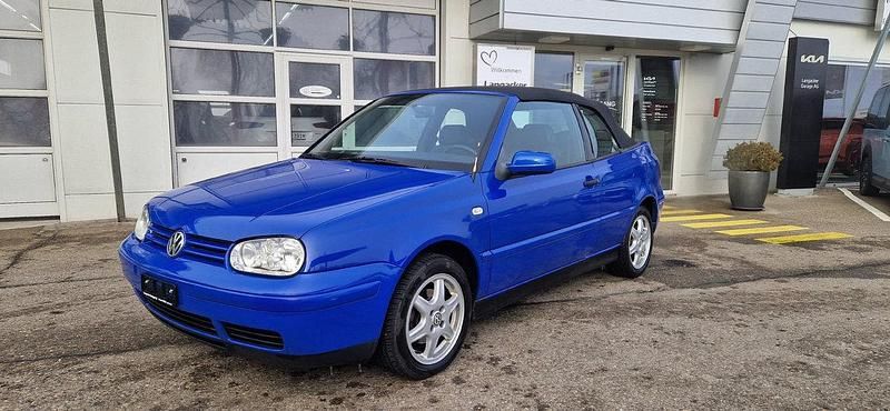 Gebraucht VW Golf Cabriolet Highline 116 PS (85 kW) 2001 Blau Cabrio