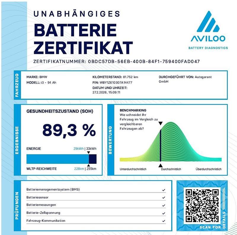 Gebraucht BMW i3 125 kW (170 PS) 2018 Kleinwagen