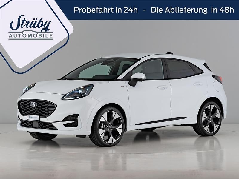 Weiss Gebraucht 2024 Ford Puma ST-Line X SUV | CHF 30’999 (Teuer) - Bild 1/4