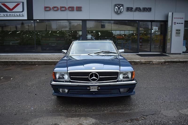 Blau Gebraucht 1983 Mercedes SL500 Cabrio | CHF 26’800 - Bild 1/4