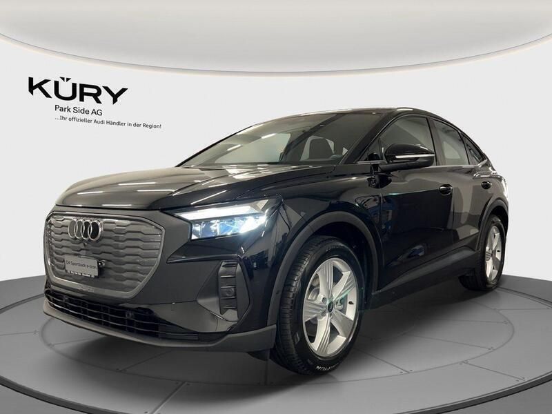 Schwarz Gebraucht 2023 Audi Q4 Sportback e-tron Comfort SUV | CHF 28’900 (Superpreis) - Bild 1/4