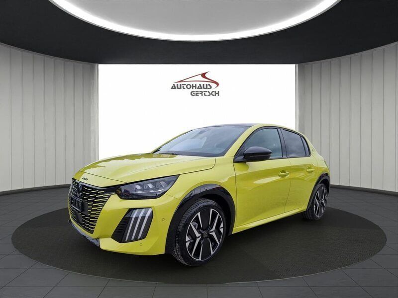 Gelb Gebraucht 2024 Peugeot e-208 GT Kleinwagen | CHF 31’990 - Bild 1/4