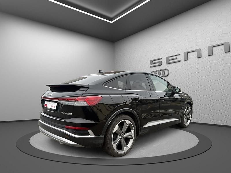 Gebraucht Audi Q4 Sportback e-tron Ambiente 219 kW (299 PS) 2021 Schwarz SUV