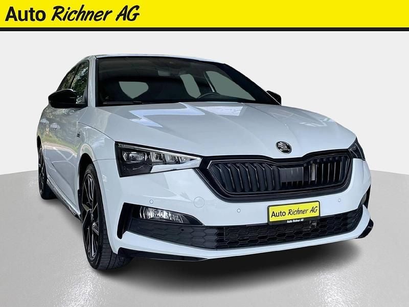 Gebraucht Skoda Scala Monte Carlo 150 PS (110 kW) 2021 Weiss Kleinwagen