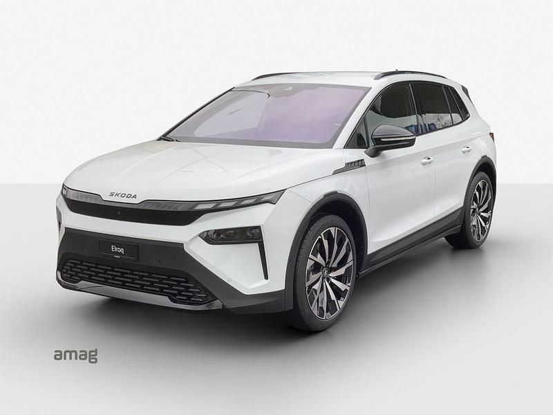 Gebraucht Skoda Elroq SportLine 210 kW (286 PS) 2025 Moon weiss, metallic SUV