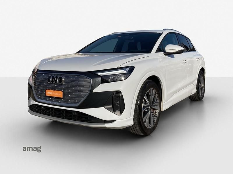 Gletscherweiss metallic Gebraucht 2022 Audi Q4 e-tron Advanced SUV | CHF 30’777 (Fairer Preis) - Bild 1/4