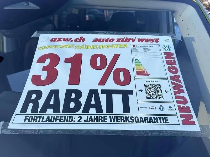 Neu VW Caddy Maxi 116 PS (85 kW) 2026 Grün Van / Kleinbus